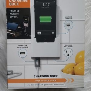 Blueflame White Apple Wall Charging Dock Station